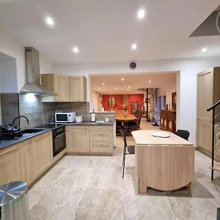 Charmante Maison Mitoyenne Avec Jardin, Proche Foret, Animaux Admis, Parking & Wifi - Fr-1-510-203 Nyaraló Hasnon