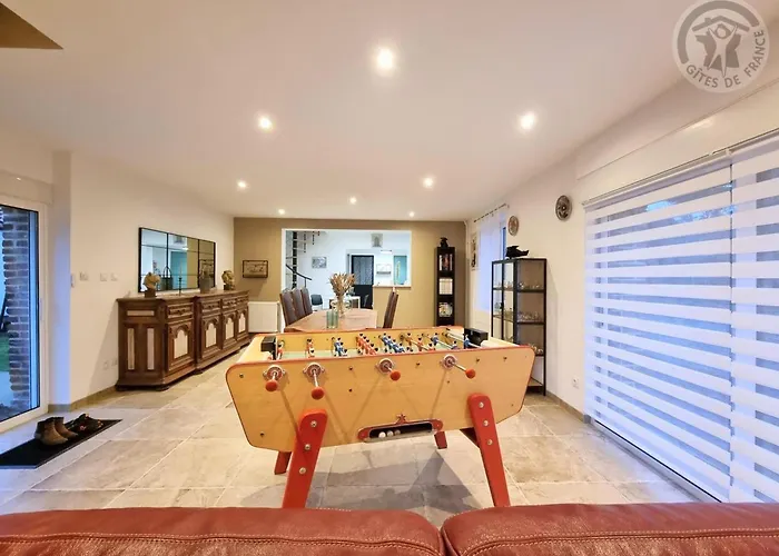 Charmante Maison Mitoyenne Avec Jardin, Proche Forêt, Animaux Admis, Parking&wifi - Fr-1-510-203 Hébergement de vacances Hasnon