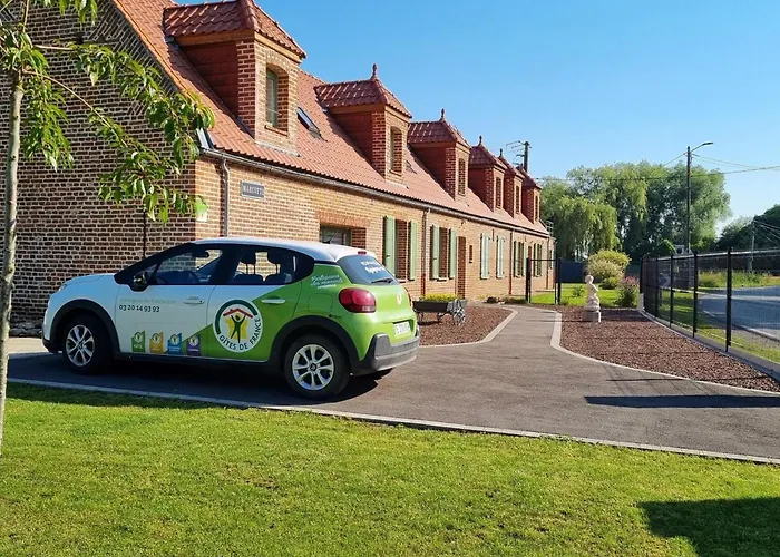 Charmante Maison Mitoyenne Avec Jardin, Proche Forêt, Animaux Admis, Parking&wifi - Fr-1-510-203 Hasnon